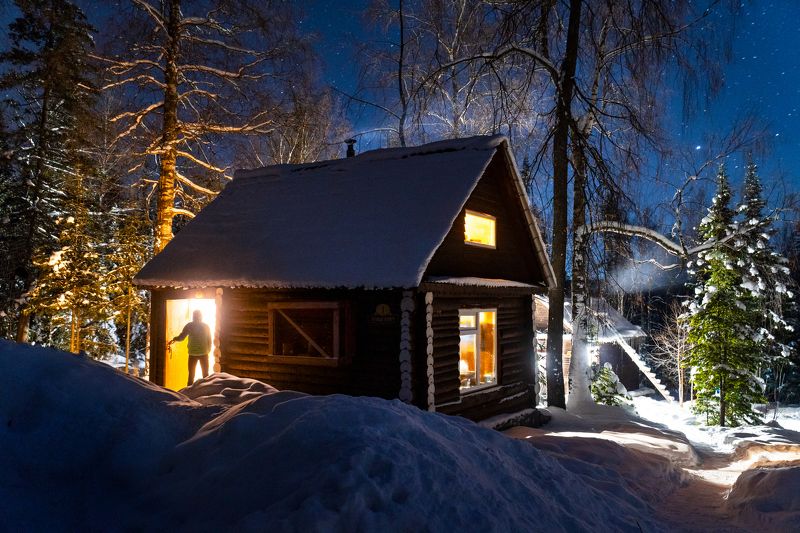 урал, таганай, зима Путникphoto preview