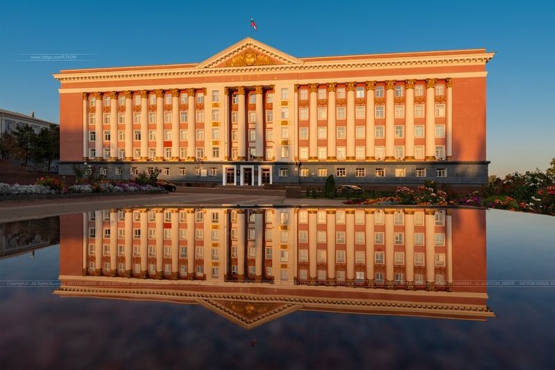 книга владыка моря, capriccio, veduta, photoartist, ведута, каприччио, фотохудожник, россия, артем мирный, курск, russia, artyom mirniy, kursk, дом советов, небо, губернатор Дом советов. Город Курск (Россия)photo preview