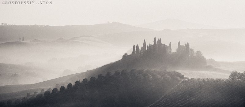 Тоскана, фототур, ЧБ Стилизация (настроение)photo preview