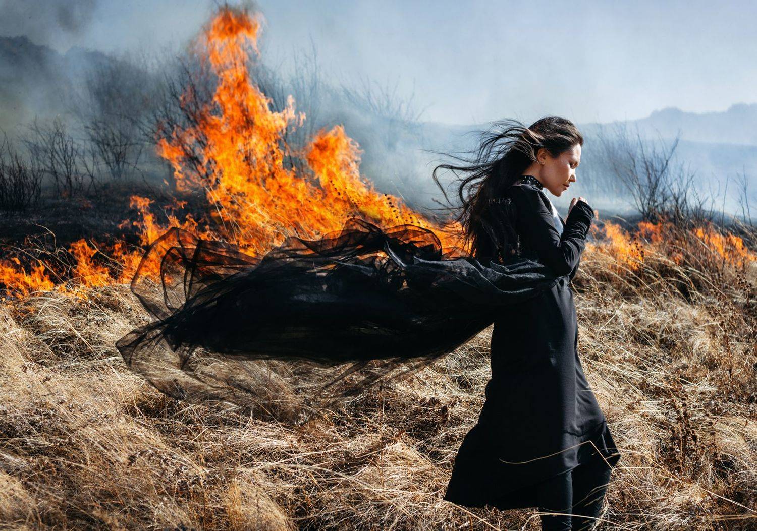 А в Хакасии опять степные пожары. Автор: Андрей Белозёров , Андрей Белозёров