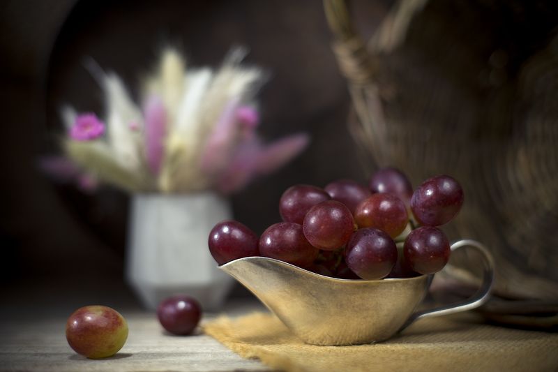 натюрморт, виноград ***photo preview