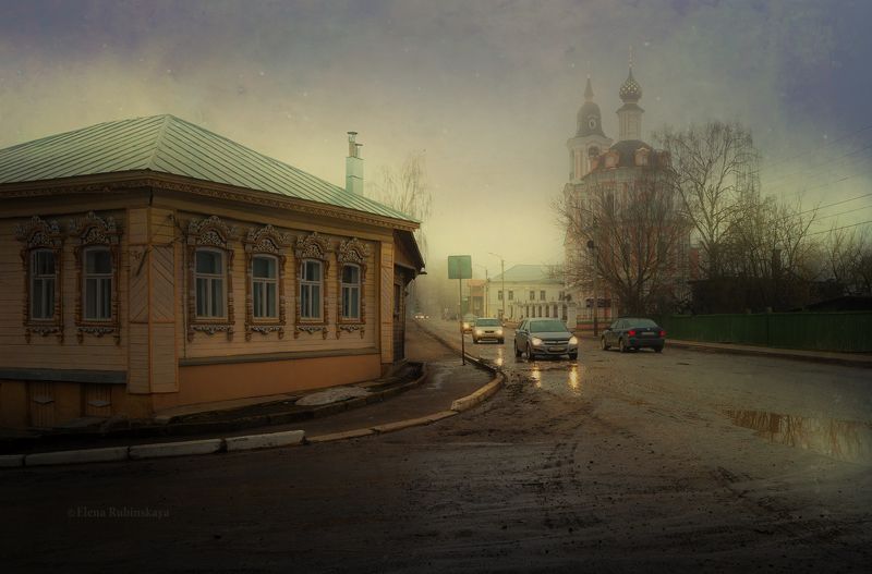 нерехта, костромская область, кострома Нерехта. Апрельphoto preview