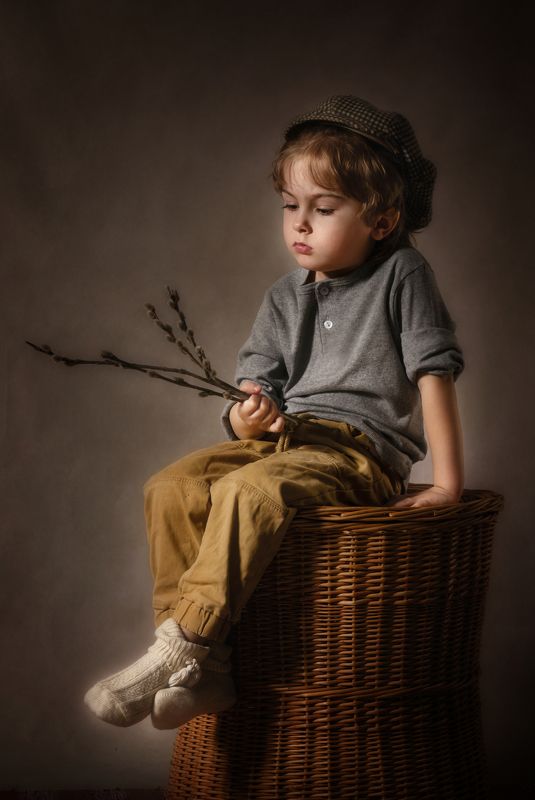 детство,мальчик,праздник,радость, Вербное Воскресениеphoto preview