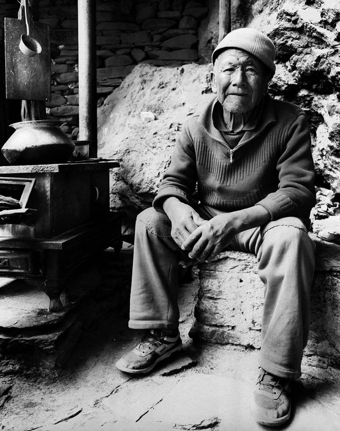 монастырский смотритель. Автор: Danil Husainov непал, путешествия,жанровый портрет, Danil Husainov