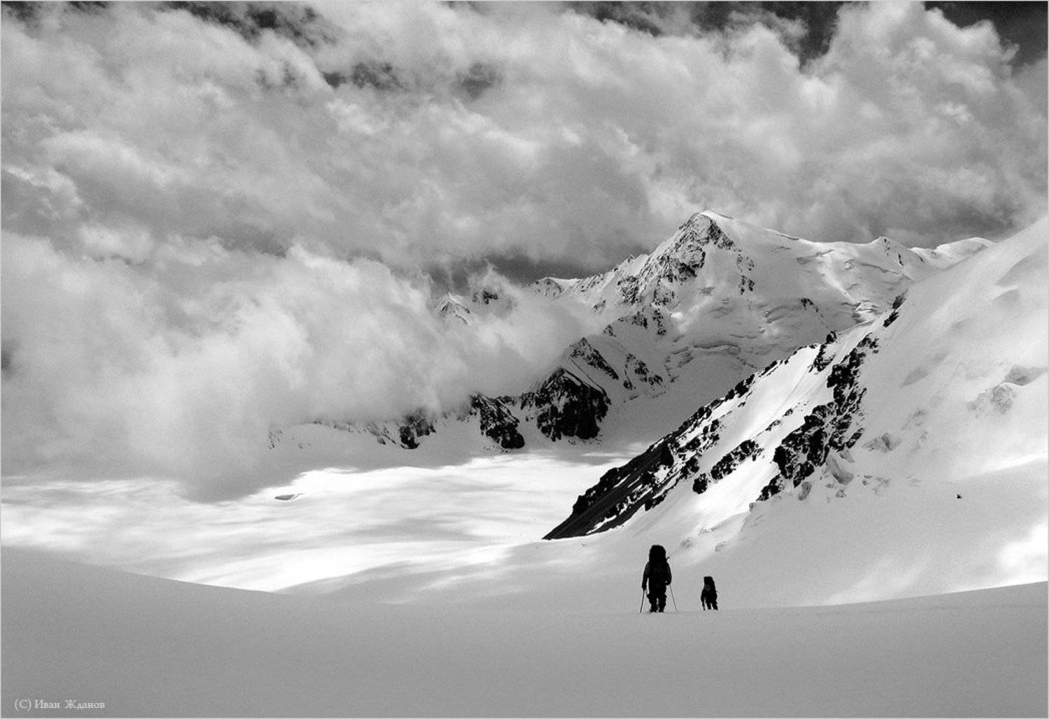 горы, памир, ледник, туризм, альпинизм, Иван Жданов