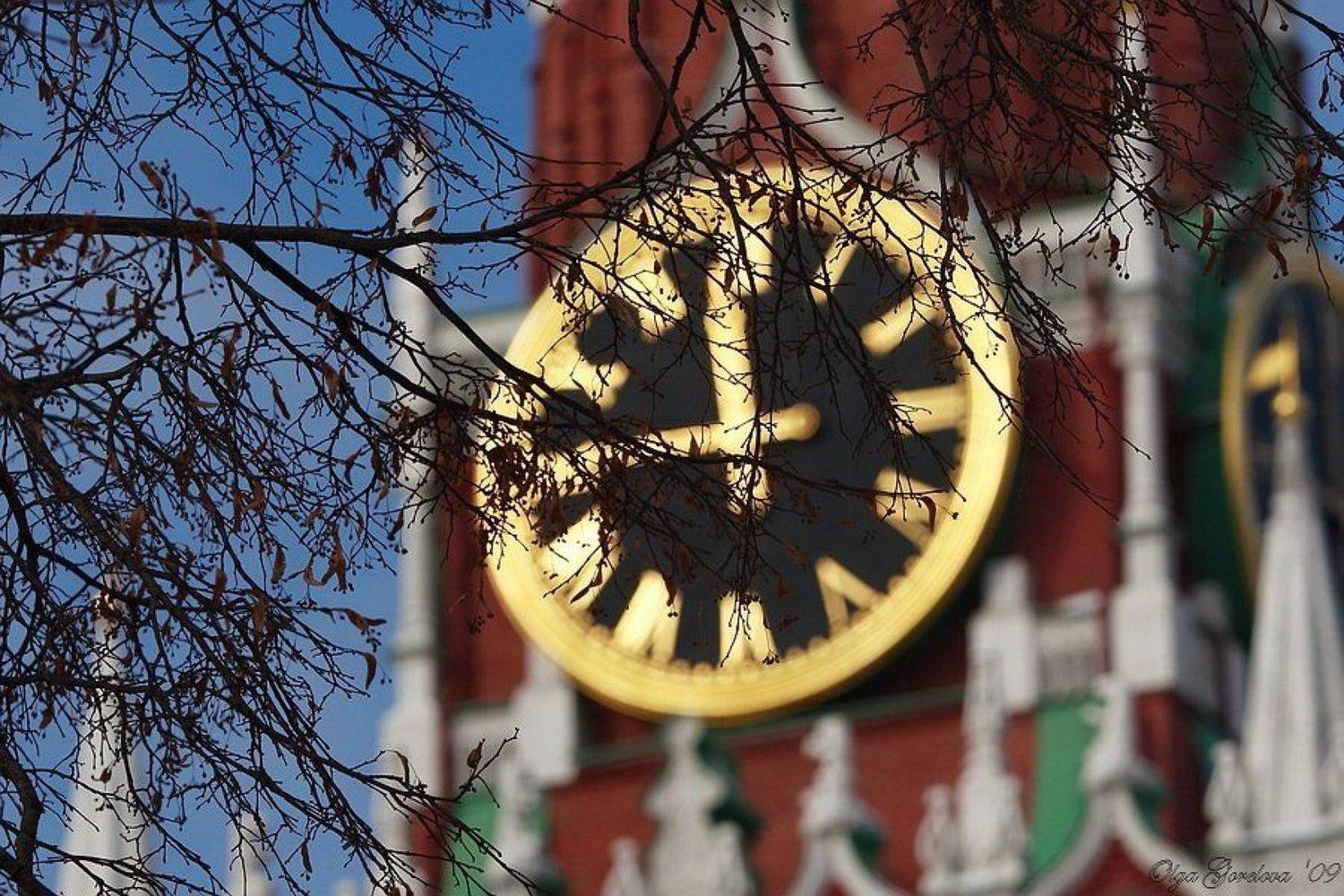 московское время.... Автор: Ольга Горелова москва, кремль, часы, Ольга Горелова