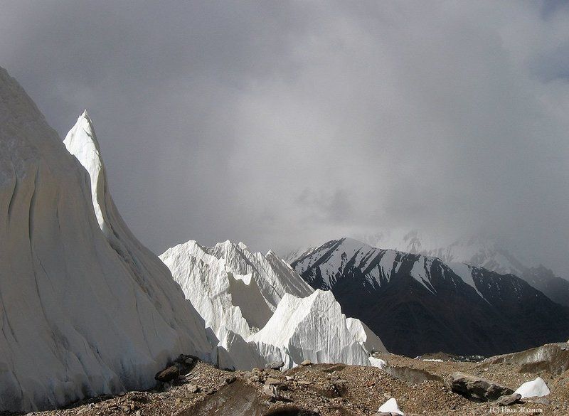 горы, китай, каракорум, ледник, гашербрум, кальгаспоры, СТИХИЯphoto preview