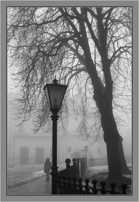 киев, киево-печерская лавра, туман ***photo preview