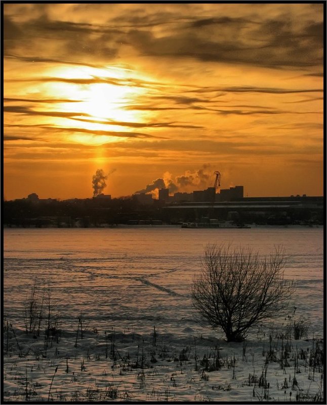 Индустриальный закатphoto preview