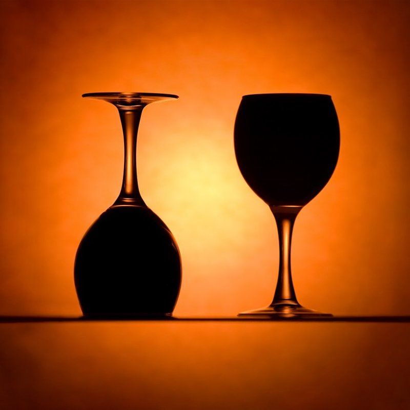 фужеры, силуэт М и Ж.photo preview