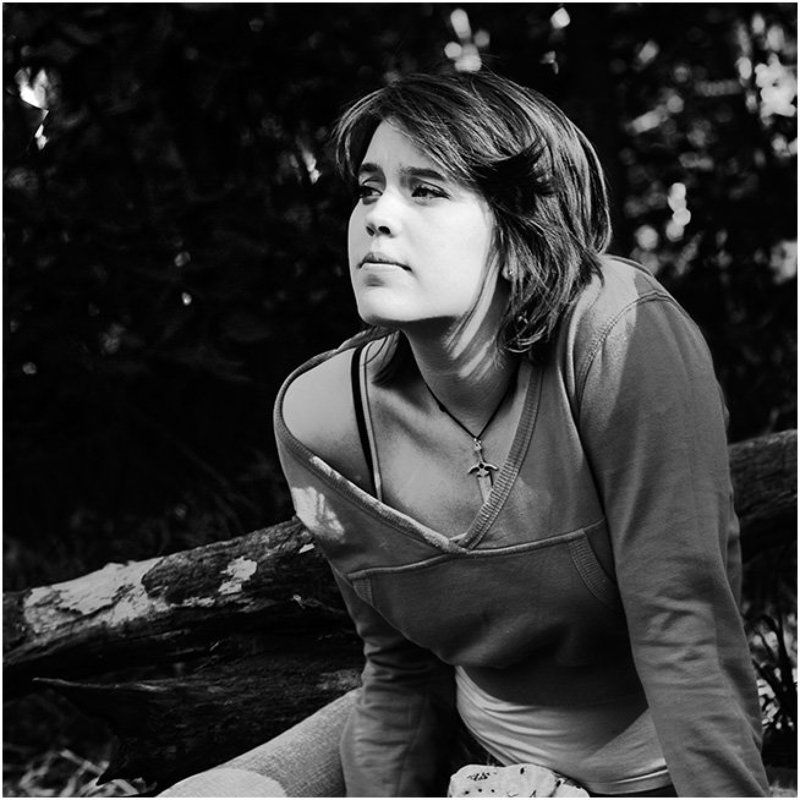 ветер, девушка, чб Wind in the Willows(Ветер в ивах)photo preview