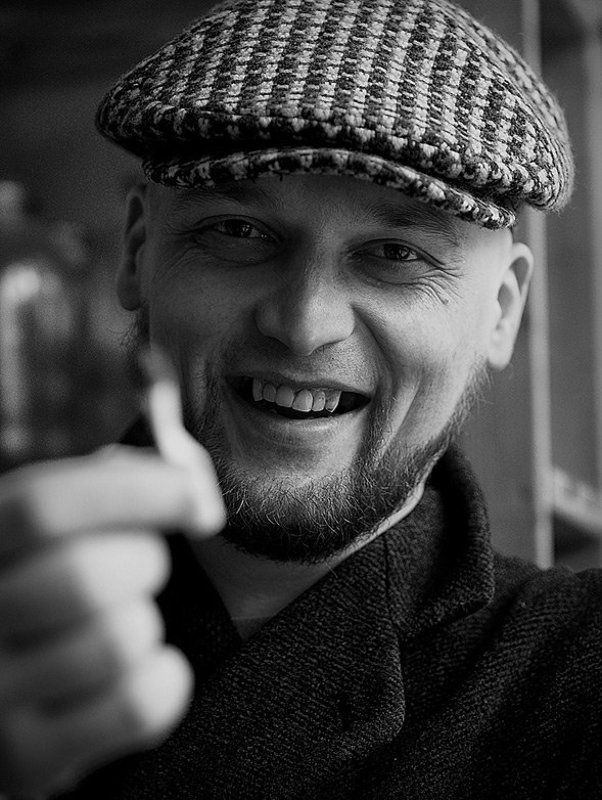 кепка, папироса, улыбка, зубы, борода Ne cede malis!photo preview