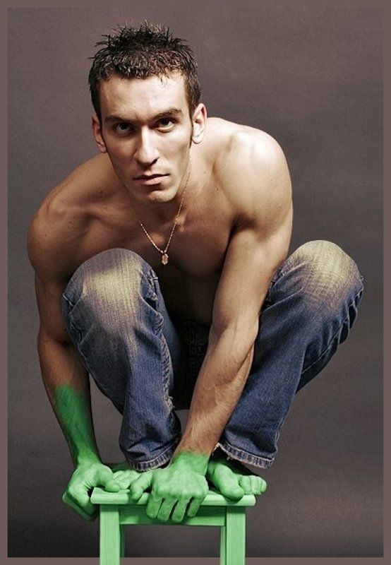 2008, креатив, студия, портрет Весенне Табуреточный Портретphoto preview