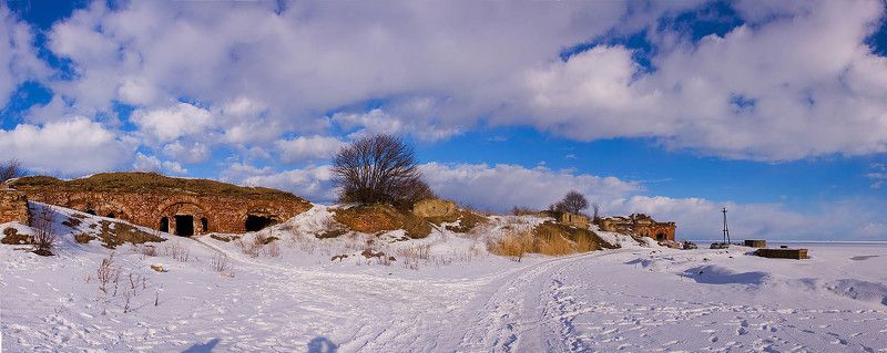 форт, кронштадт, панорама, пейзаж Форт Северный 4photo preview