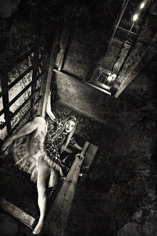 Alice & the Rabbit\'s hole.photo preview