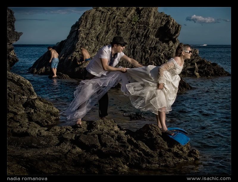 blue, lagune, wedding blue lagunephoto preview