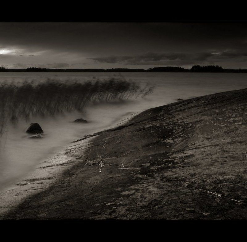 вуокса, октябрь, вечер Сумерки октябряphoto preview