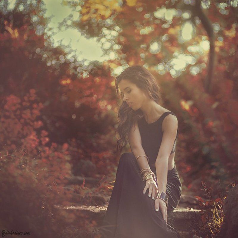 Autumn, Passion, Portrait, Woman, Девочка, Нежность, Осень, Портрет, Портрет девушки Аниphoto preview