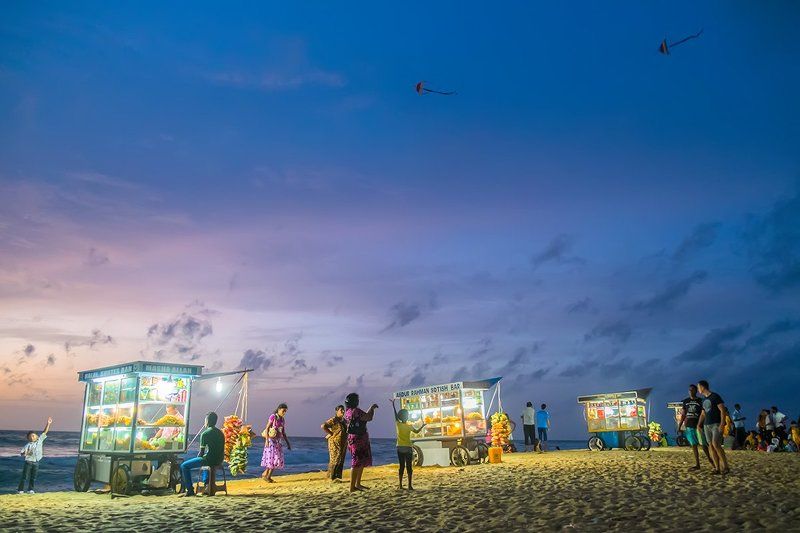 Summer evening in Negombo...photo preview