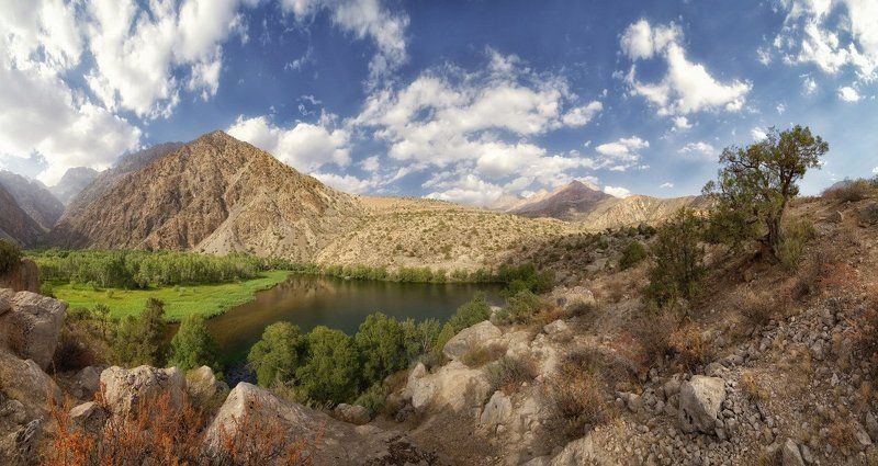 Змеиное озеро. Фаннские горы. Таджикистан.photo preview