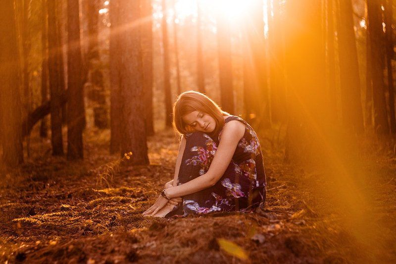 Теплый закатphoto preview