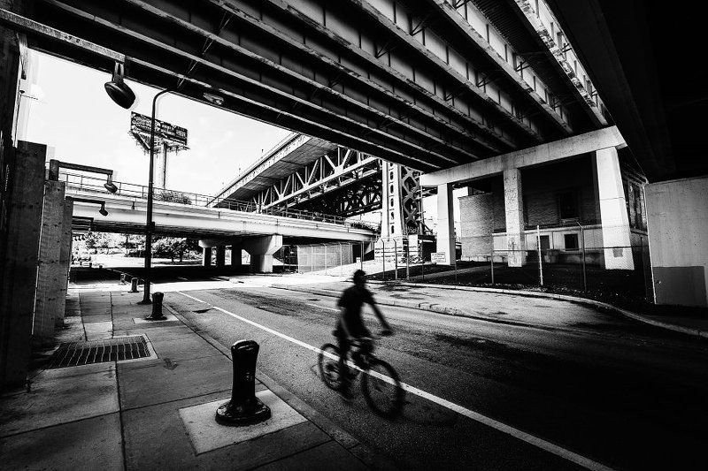 Город, Дороги, Сша, Филадельфия, Чб Road Kingdomphoto preview