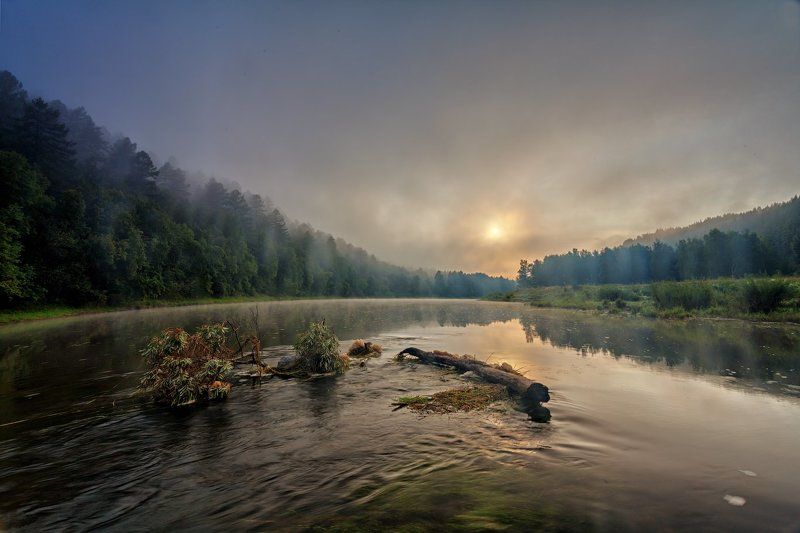 Утро на реке Айphoto preview