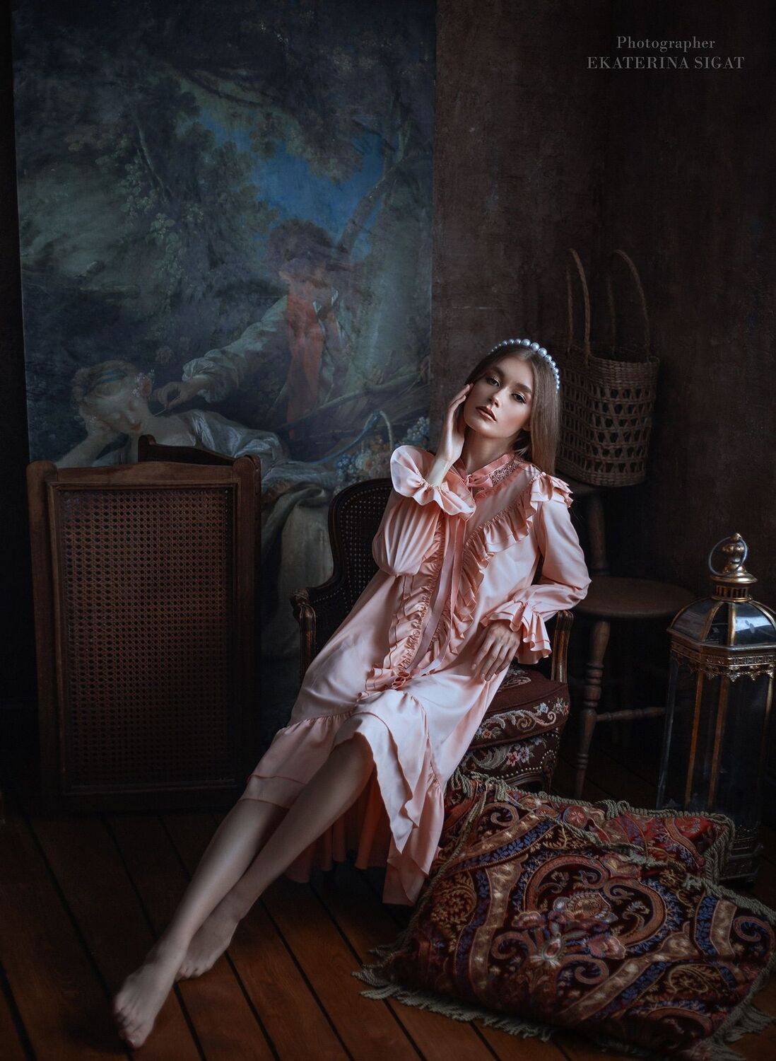 Vintage. Автор: Сигат Екатерина портрет, женский, портрет, винтаж, ретро, постановочное, Сигат Екатерина