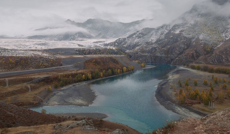 алтай Слияние рек Чуя и Катуньphoto preview