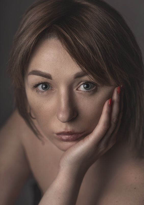 портрет, девушка, взгляд, лицо, женский портрет, люди, portrait, sight Дарья фото превью
