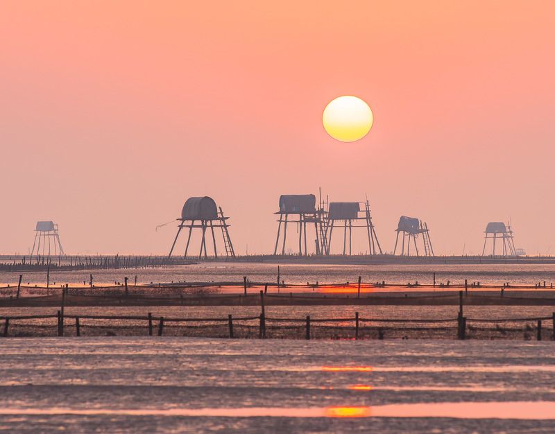 Dawn at Dong Chau, Thai Binh, Vietnamphoto preview
