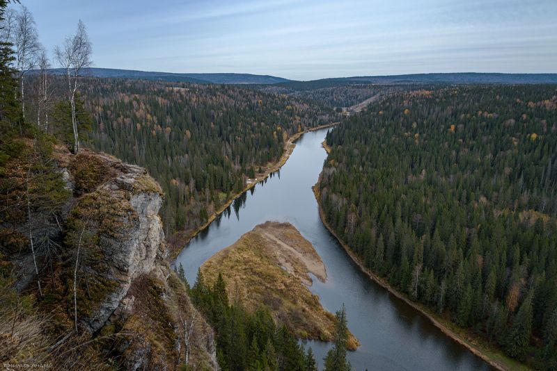 река усьва, природа, пермский край, усьвинские столбы Усьваphoto preview