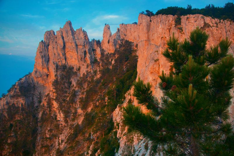 Ай-Петри,  Крым, рассвет  Ai-Petriphoto preview