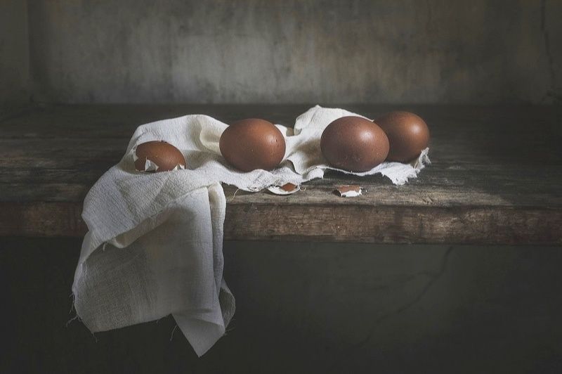 натюрморт, еда, яйцо, деревня В кладовойphoto preview