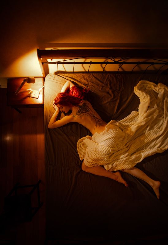 девушка, вечер, жанр **photo preview