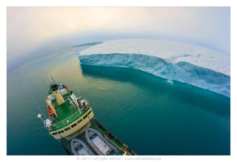 Аустфонна, Водопад, Ледник, Норвегия, Шпицберген Аустфоннаphoto preview