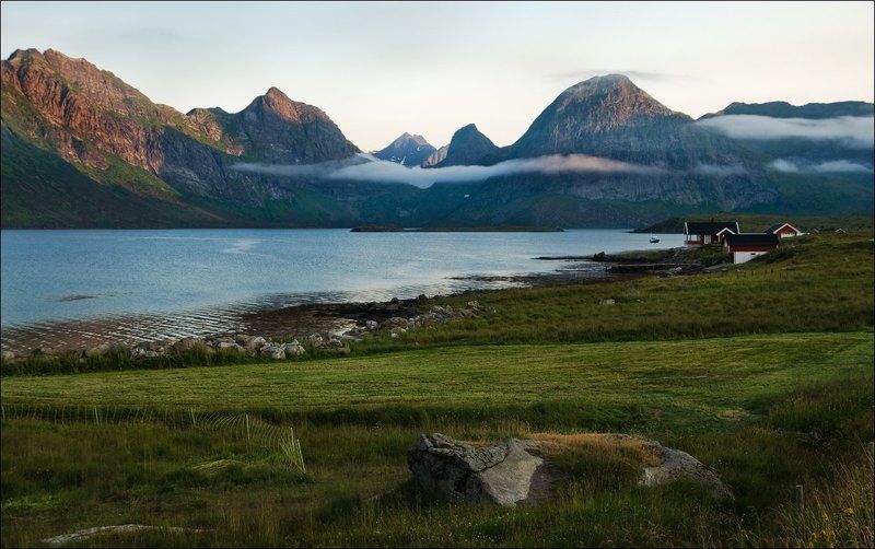 Norway, Горы, Норвегия, Облака photo preview
