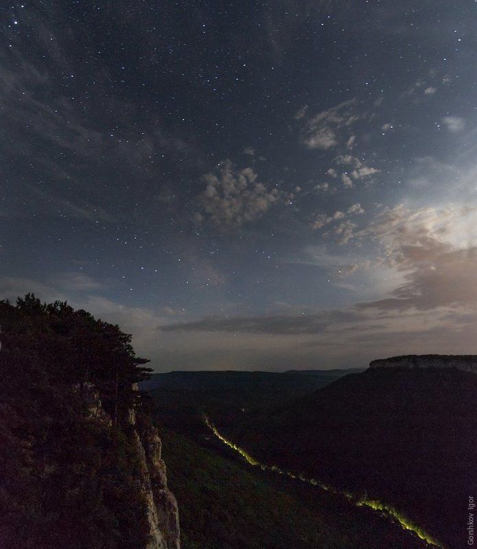 Лунная ночь на Мангупеphoto preview