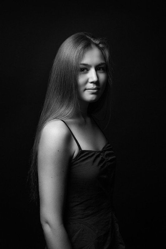 Девушка, Портрет, Студия, Ч/б August flavorphoto preview