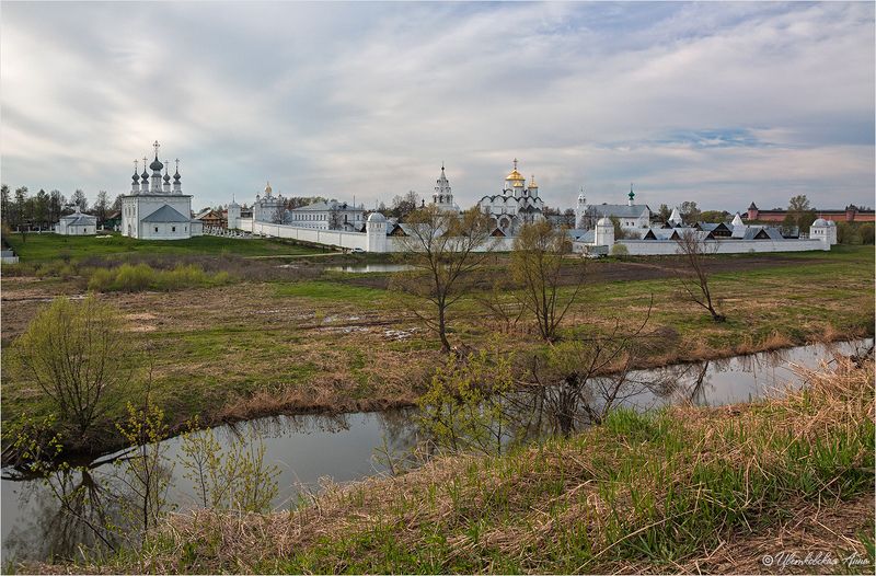 суздаль, архитектура, монастырь, весна Весенний Суздальphoto preview