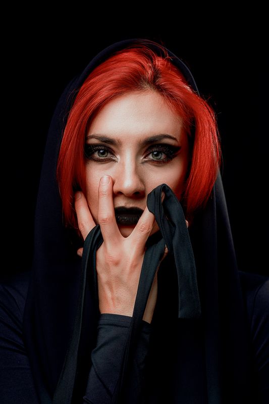 модель, девушка, girl, female, woman, red, portrait, портрет, redhead, рыжая  фото превью