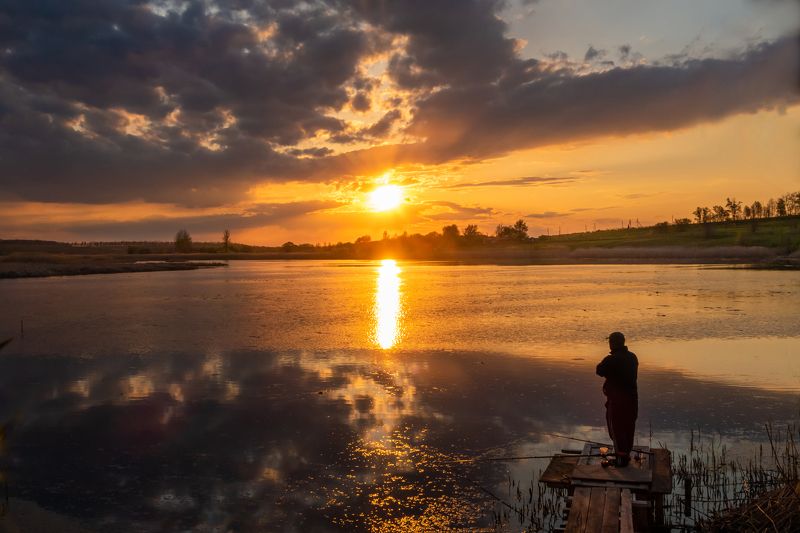 деревенский рыбакphoto preview