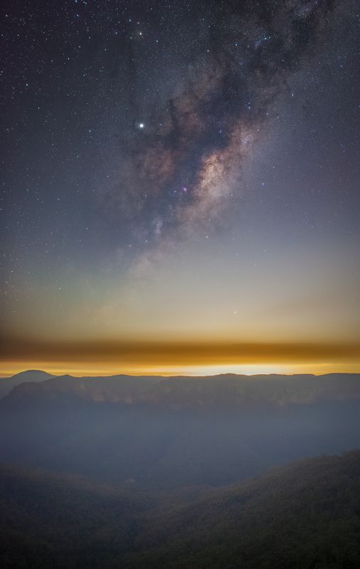 #australia #love #dunes #milkyway #night #stars #nightscape #nightsky #starry Blue Mountainsphoto preview