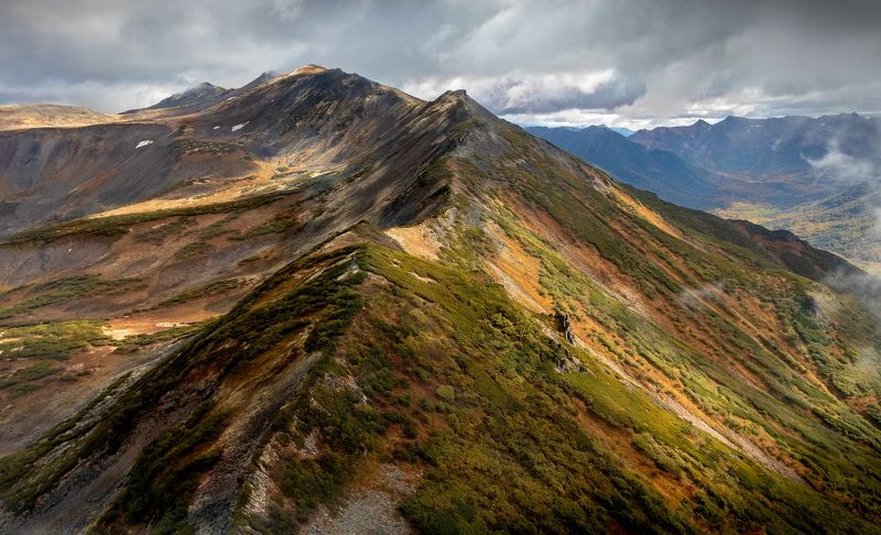 камчатка, горы, нд, хребет, вид с вертолета, kamchatka, autumn, mountains, осень на камчатке, осень на камчатке нд Полет вдоль хребтаphoto preview