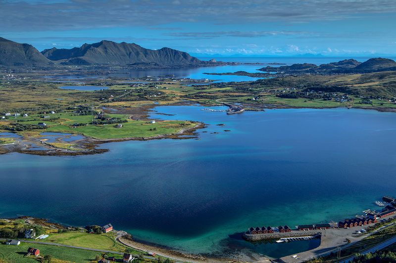 норвеги,лофотены,свольвер,горы,море Посмотреть вниз,и улыбнуться.photo preview