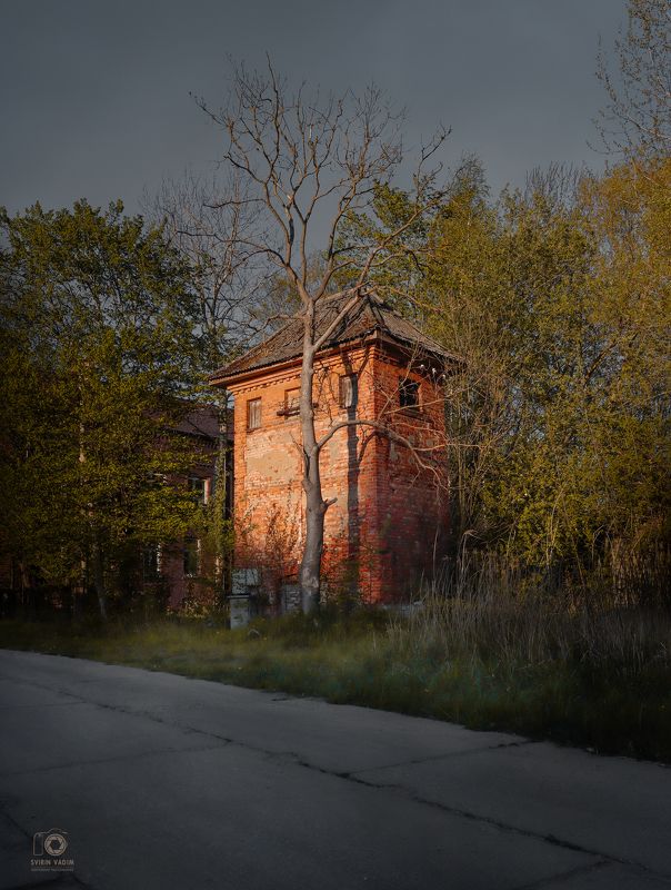 подстанция, Германия,Восточная Пруссия, архитектура, путешествие, достопримечательности, 2022год, Мамоново, Хайлигенбайль «Немецкая трансформаторная подстанция»photo preview