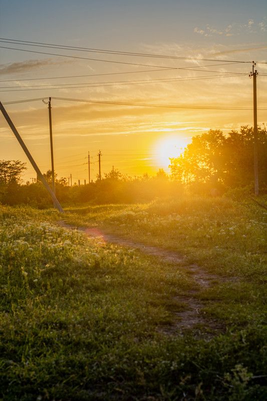 весенний закатphoto preview