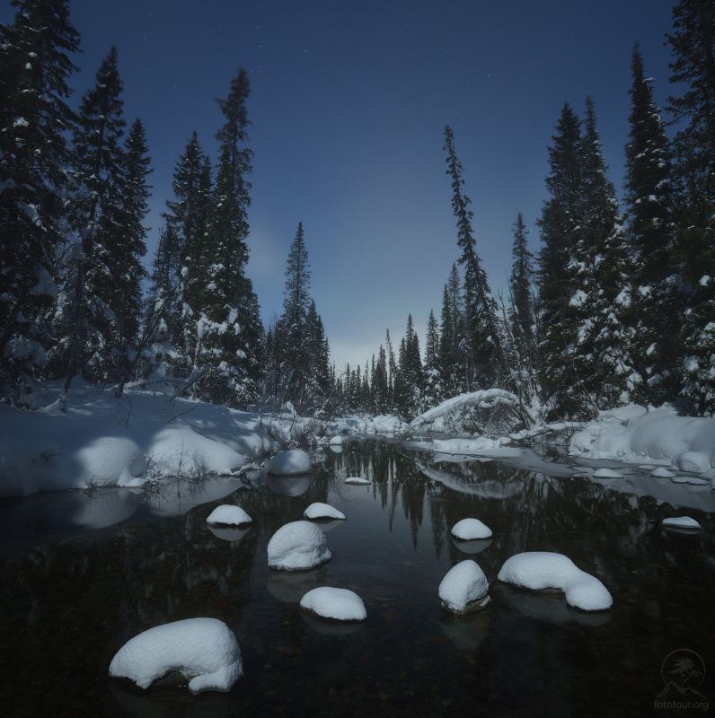 Лунная ночь фото превью