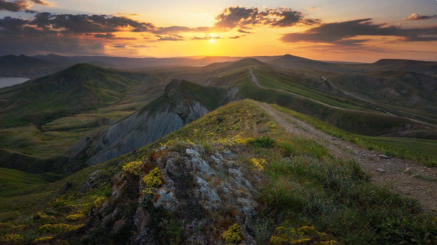 Горный массив Коктебеля. Автор: Дмитров Андрей , Дмитров Андрей