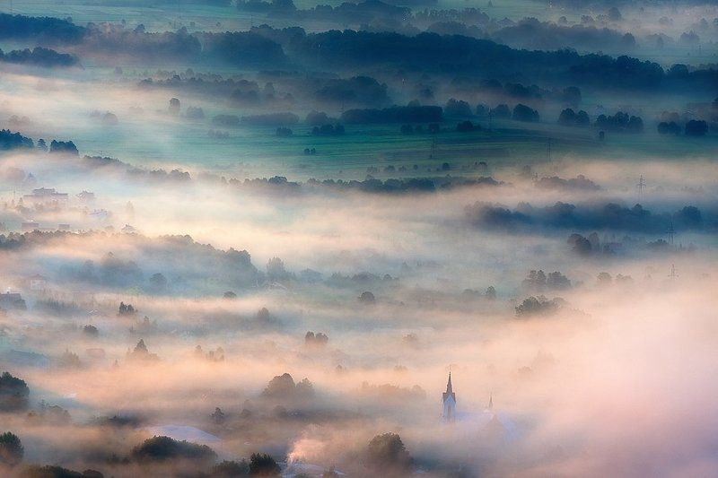 Morning fog ...photo preview